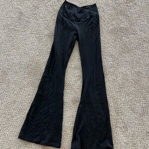 Aerie Black Flared Pants